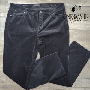 Talbots 5 Pocket Flawless Velvateen Straight Leg Pants Size 16